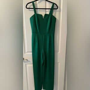 💙 4 for $40 💙 Green Sleeveless Wide leg Jumpsuit
